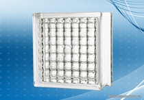 Jinghua white crystal parallel grain glass brick factory direct home Creative Environmental protection material partition wall