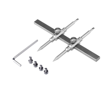 Lens repair tool straw head tic-tac-toe wrench lens removal tic-tac-toe Special