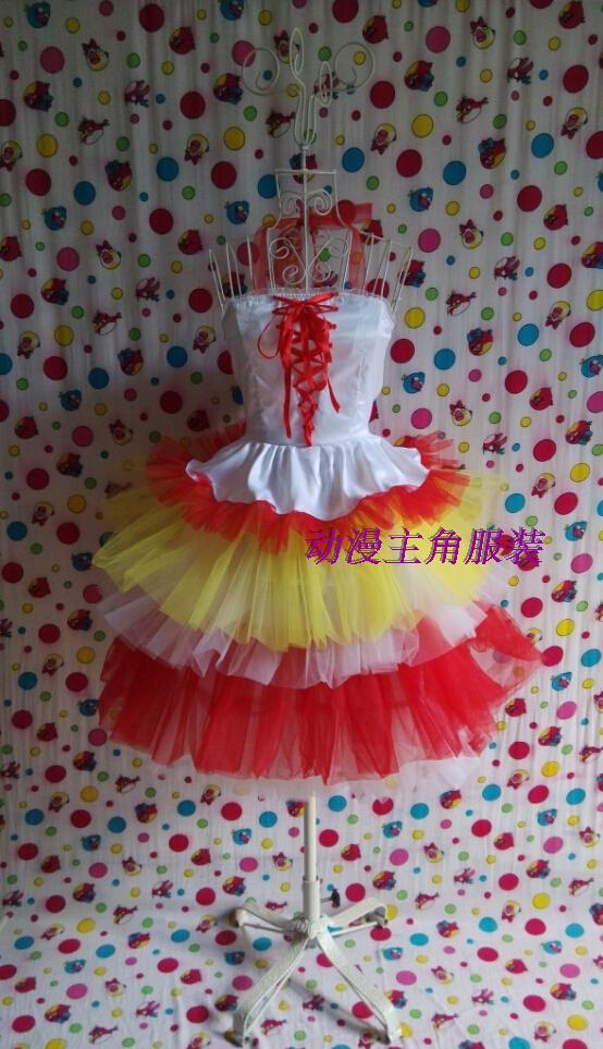 Anime protagonist costume) cosplay clothing is made loveLive!  Summer smile 1.2 jump!