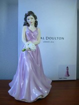 Royal Doulton Royal Dalton bone porcelain doll porcelain doll moon flower series April chrysanthemum