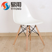 Guangzhou office furniture solid wood leisure chair outdoor dining chair simple fashion creative restaurant computer office chair
