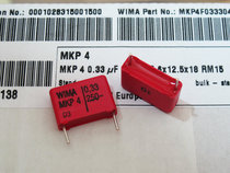 MKP4 0 33UF 250V 334K WIMA WM capacitance MKP4F033304C00