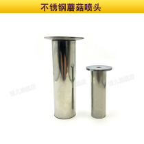 Stainless steel mushroom nozzle hemispheric nozzle fountain water nozzle 1 inch 1 5 inch 2 inch