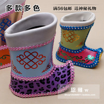 Special Mongolian boots pen holder ethnic crafts Xinjiang tourism commemorative gift with teacher classmate Jiapin