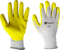 Persian tools latex gloves labor protection full rubber particles dipped non-slip wear-resistant oil-resistant acid-resistant and alkali-resistant