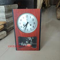 Cultural Revolution period old wall clock Old table clock Nostalgic clock Old items Antique collection Coffee hotel photo studio installation
