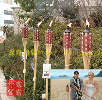 Foreign trade Bamboo Torch Bamboo Torch Camping Torch Light Wedding Garden Beach Party Decoration Light Special 2
