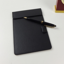 RABO hotel rooms leather pad hotel leather goods premium PU note menu clip customization