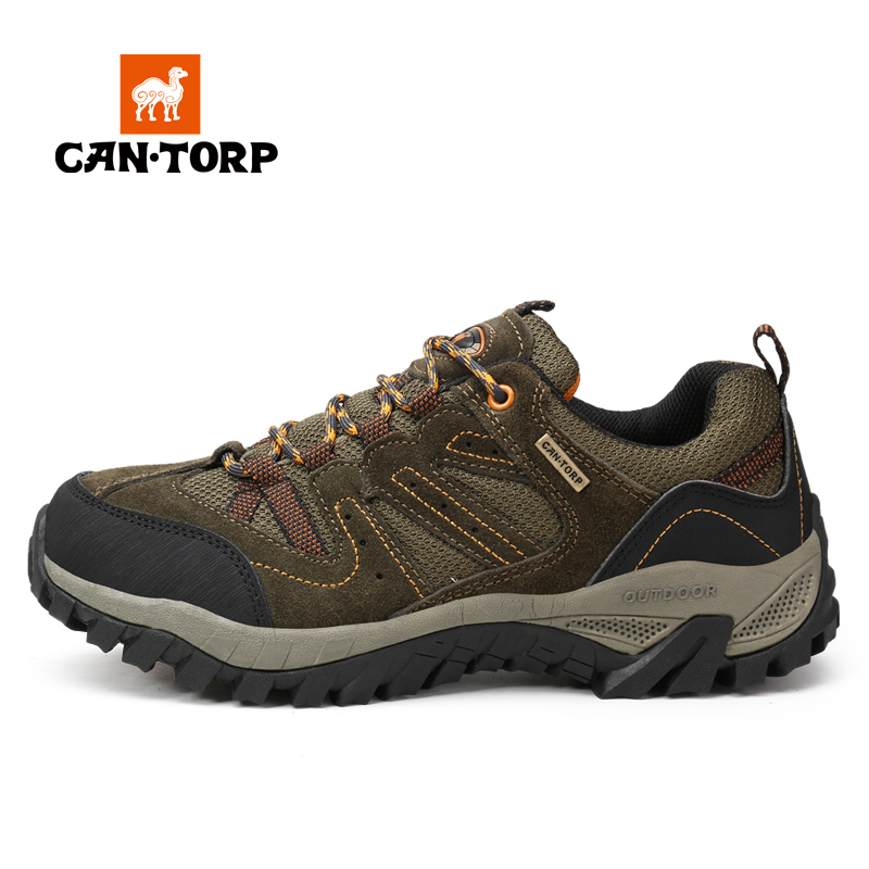 Cantorp kentop camel men's mountaineering shoes warm, waterproof and antiskid outdoor shoes hiking shoes men's shoes