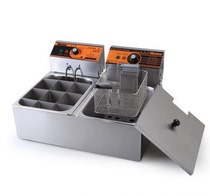 Huili Electric Kwantung Boiling with Fryer GDF-889 Kwantung Cooking Electric Electric Kwantung Boiling Machine Commercial Boiling Meatballs