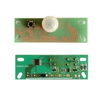 Human body induction control board 3 7V charge and discharge protection solar light control board module switch circuit board