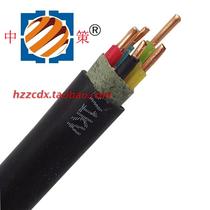 Hangzhou Zhongce brand YJV5*6 square national standard pure copper 5 core 6 square hard sheathed industrial cable