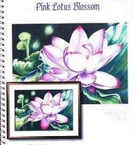 I Love Cross stitch series BE-018 Pink Lotus Lotus Cross stitch Electronic Drawing redraw source file XSD