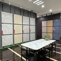 Gray whole body marble tile 800x800 living room floor tile background wall tile Foshan modern glaze floor tile