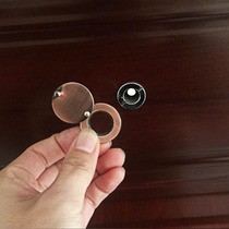 Anti-theft door cat eye back cover cover all copper household door mirror protection switch accessories 16mm14 plug hole