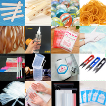 diy tie dye tool material package dye fabric scarf short sleeve T-shirt square scarf handkerchief tip bottle Dali paint