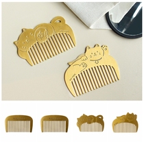  Original life brass retro small comb female anti-static children cute portable mini bangs comb plug comb