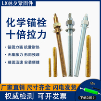 Chemical Bolt High Strength Anchor Bolt Longing Expansion Screw Anchor Agent M10M12M14M16-M30