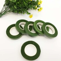 Paper art tape Crepe paper free mail DIY handmade bouquet Gardening floral green tape Rose wire mesh flower material