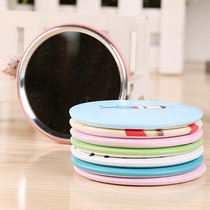 Carry a small mirror Mens exquisite portable mirror Mini small female student portable fashion cute makeup mirror