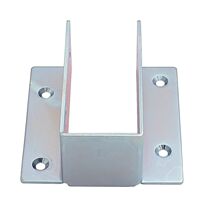 Galvanized angle code angle iron middle fixed right angle connected furniture laminate holder 2 0x38x88x86 holes 5 2