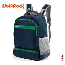 Primary school bag childrens schoolbag childrens schoolbag one grade two three to six grade boys and girls schoolbag Ridge light weight reduction backpack bag