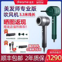 dreame chasing Oxford green hair dryer hairdresser professional negative ion hair salon dedicated quick-drying constant temperature