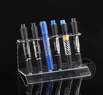 Acrylic transparent pen holder Watercolor pen socket red eyebrow pen holder bracket cosmetic display stand 4832