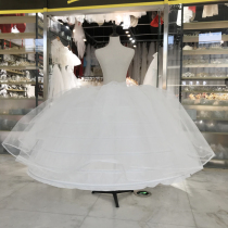 Bride Wedding Bracing wedding dress Skirt Clouds fluffy performance 7 Steel 2 yarn rings adjustable with seven-bone skirt brace female