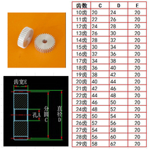 The face gear aluminum alloy 2 mold 10 11 12 13 14 to 25 26 27 28 29 teeth gear