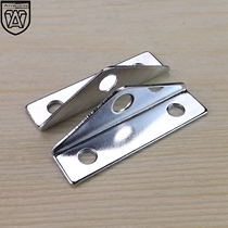 Iron chrome-plated nose button door buckle lock piece nose lock buckle lock buckle lock button lock nose lock breasted buckle lock