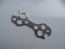 Mountain bike folding bike repair wrench multi-function wrench tool