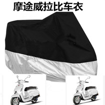 Suitable for motorway Rabbi MW150T-69 motorcycle jacket waterproof car cover raincoat