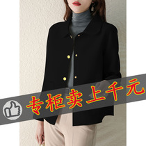 Foreign trade brand womens clothing withdrawal cabinet broken code cut discount clearance export European goods wool short coat double-sided coat