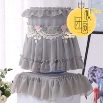 Drinking Machine cover dust cover lace drinking water cover two-piece drinking machine bucket cover household water bucket cover European simplicity