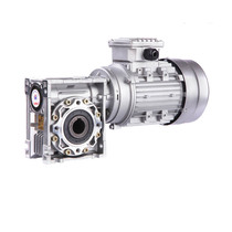 NMRV30 40 50 63 75 Worm gear and worm reducer Aluminum shell vertical gearbox Low speed reducer