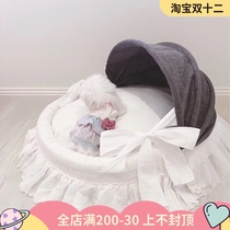 ins Wind Korean spring and summer pet cradle bed kennel removable and washable cat nest Teddy than bear kennel dog bed princess bed