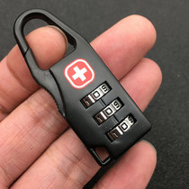 Switzerland mini combination lock anti-theft bag lock customs lock zinc alloy travel padlock backpack safety lock