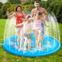 Summer Children Play Pool Spray Water Mat Lawn Beach Outdoor Play Sprinkler Water Play Water Cushion Inflatable Toy Play Mat