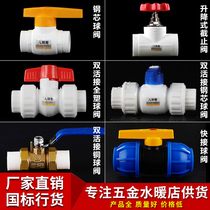 PPR Lifting Cut Valve Coupling Coupling Head 20 25 32 Dual PPR Pipe Accessories