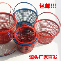 Special price 1-8kg Strawberry Basket round Bayberry basket portable plastic fruit basket Cherry grape picking basket
