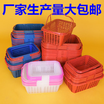 Factory Direct 2kg-12kg Bayberry square basket Strawberry Basket portable basket plastic basket grape basket fruit picking