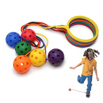 Kindergarten Rotating Jump Ring Childrens Toys Feeling Ball Single Leg Ball Lemon Jumping Ball