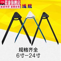 Alloy compass planner fitter tool sabbing needle scribing line planner industrial compasses drawing gauge