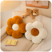 Light luxury ins Wind pillow advanced sense sofa living room petal back cushion pillow flower sunflower window cushion