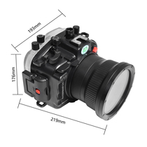 Diving camera waterproof shell underwater 40 m for single counter camera A7RIV depth waterproof protective shell