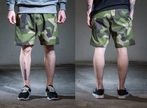 Sweden M90 geometric camouflage summer tactical shorts MTP German British military version of the fabric