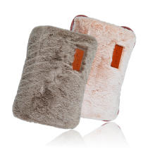  Rainbow brand hot water bottle charging hand warmer electric heating treasure 328 imitation rabbit hair warm water bag thickening can be inserted into the explosion-proof 325