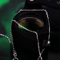 FROST Belgium brought back CARDI YA necklace micro-flashing fine chain 18K gold suitable fine pendant