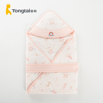 Tongtai baby thin cotton quilt Pure cotton spring and autumn quilt newborn cotton baby supplies blanket swaddling quilt